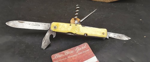 Ancien couteau navette vrai - ancien,