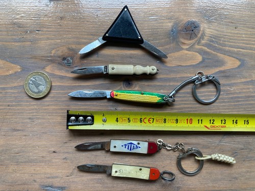 Ancien couteau pliant lot x5 - couteau, "lot